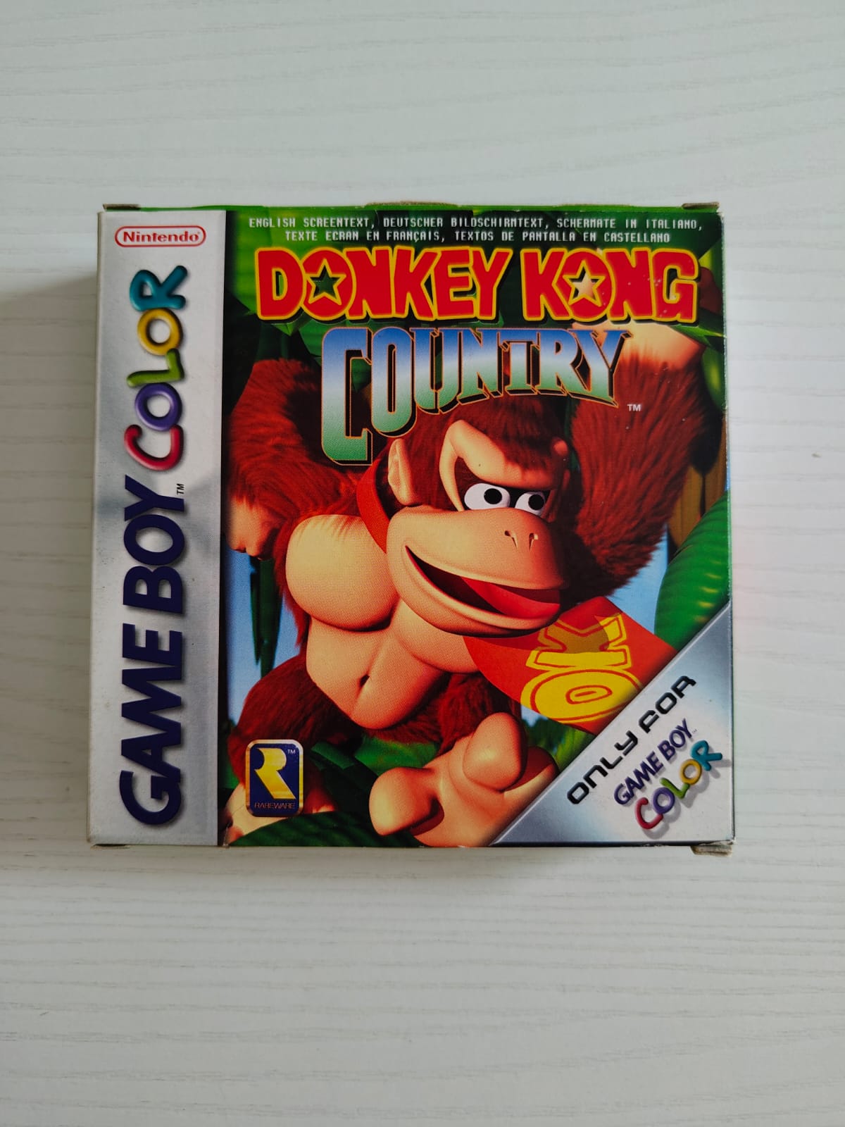 Donkey Kong Country Game Boy Color completo PAL EUR - Estado coleccionista