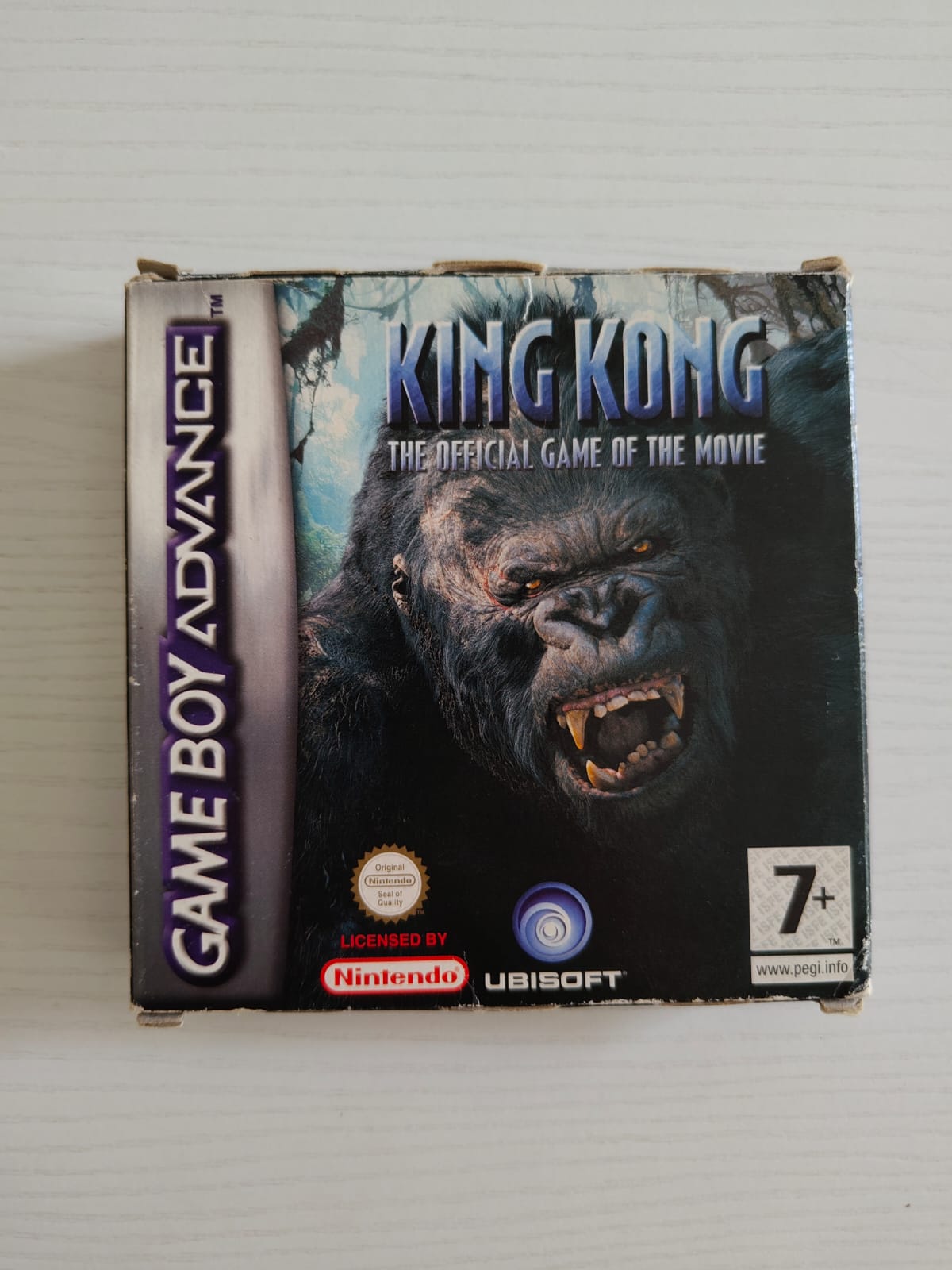 King Kong Game Boy Advance completo sin cartón interior PAL EUR - Estado básico
