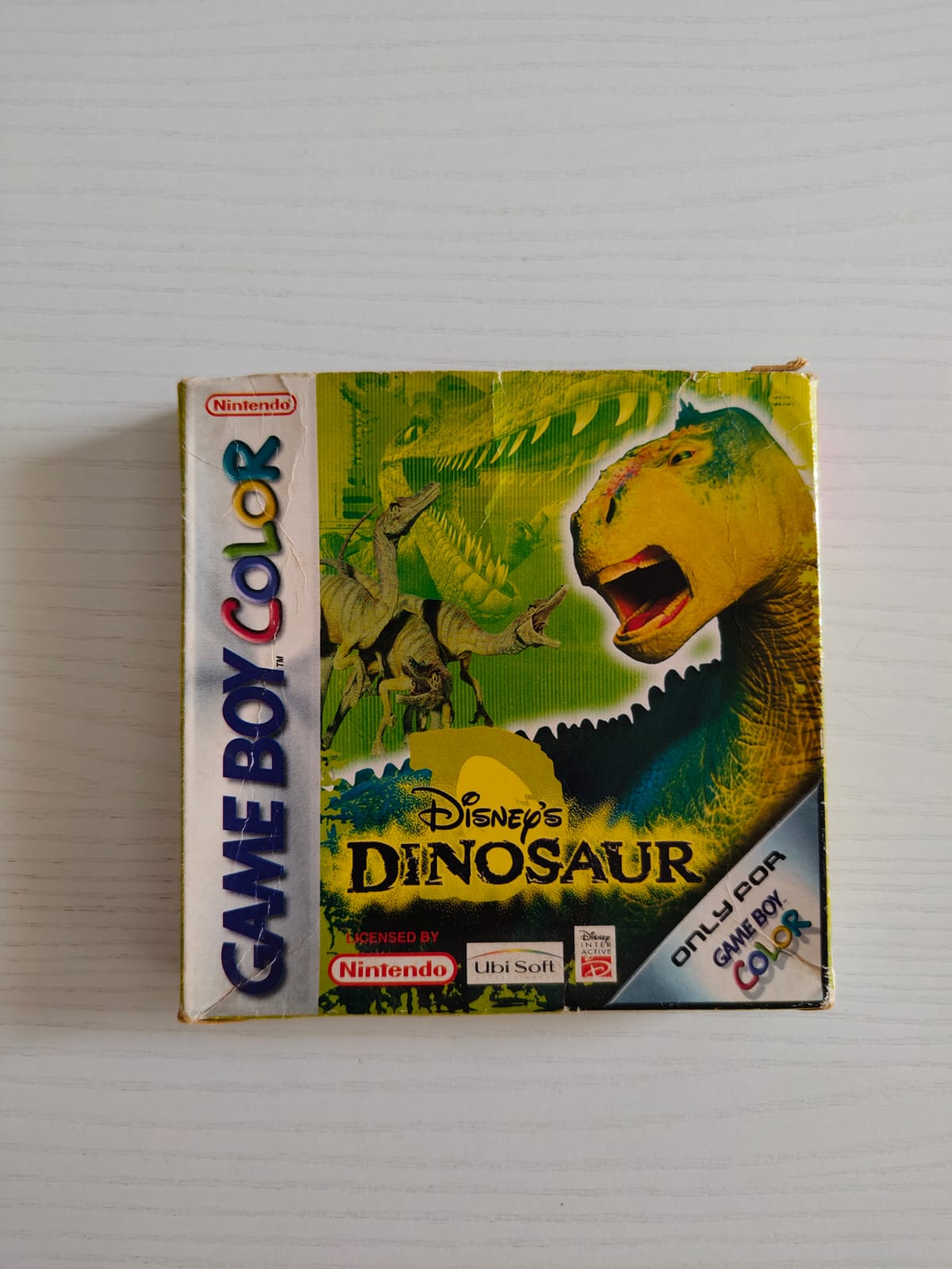 Disney Dinosaur Game Boy Advance completo sin cartón interior PAL EUR - Estado MUY básico