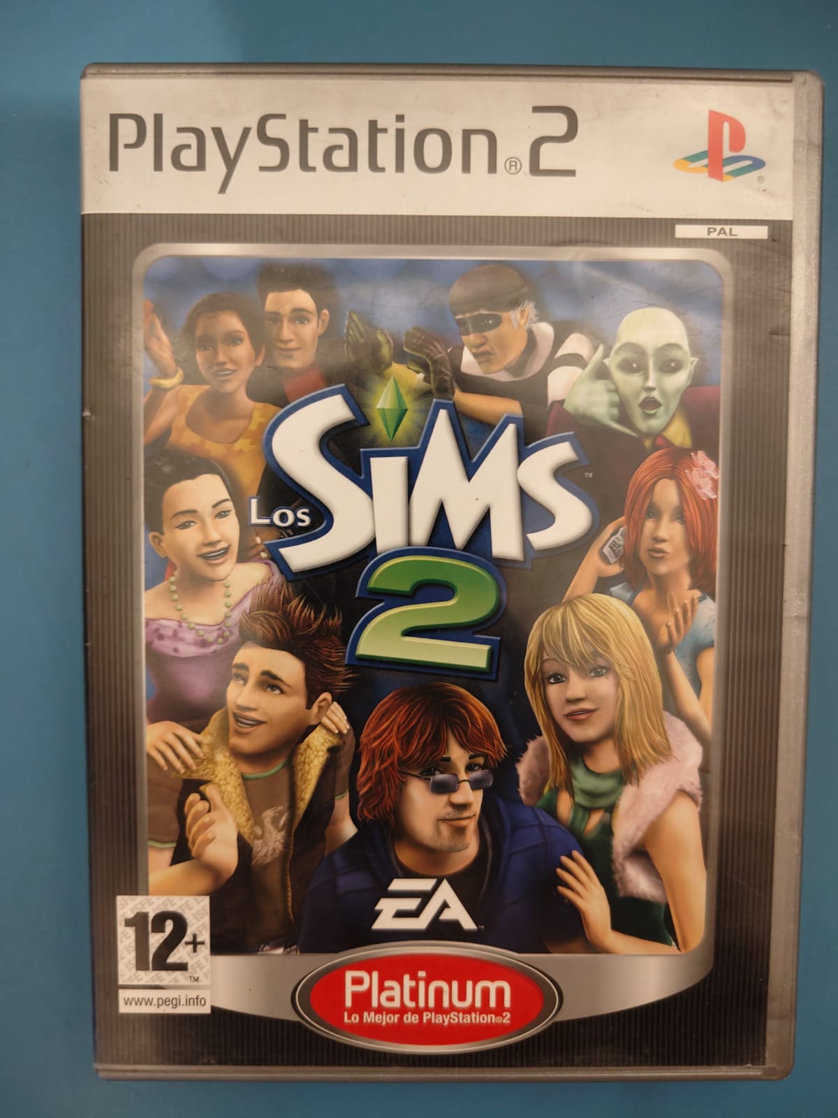 Los Sims 2 Platinum PlayStation 2 juego + caja PAL ESP - Estado cuidado