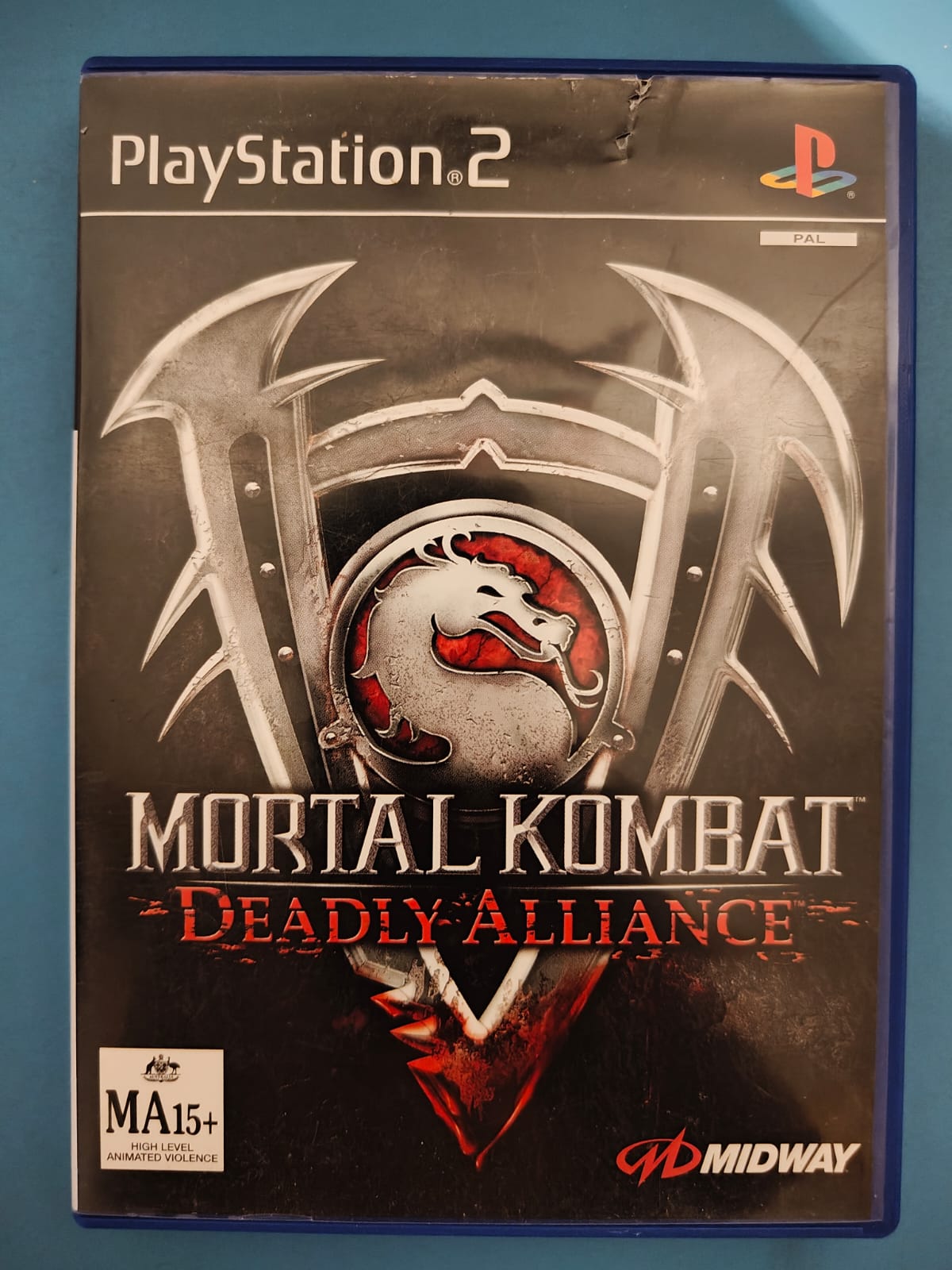 Mortal Kombat Deadly Alliance PlayStation 2 completo PAL ESP - Estado cuidado