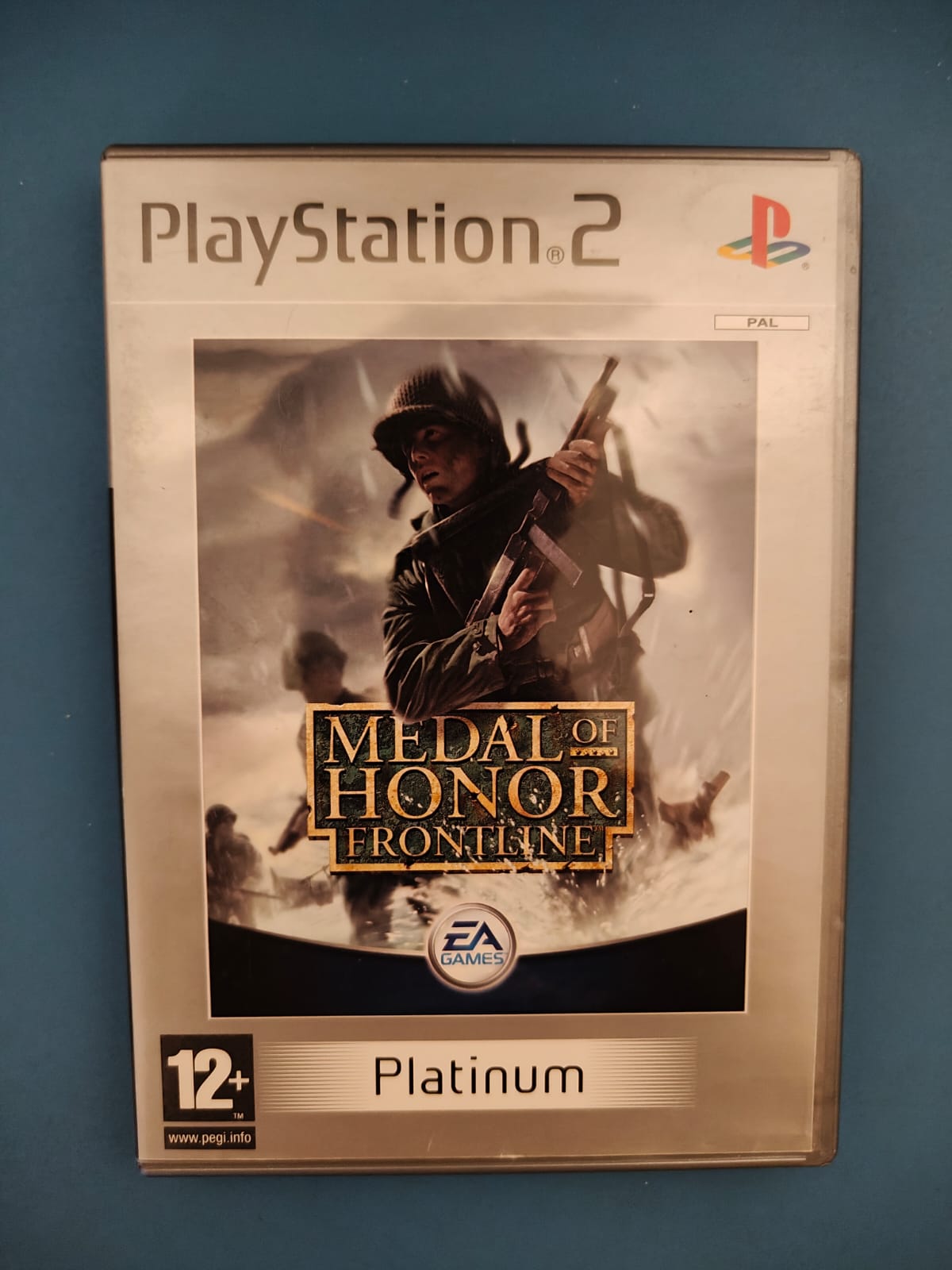 Medal of Honor Frontline Platinum PlayStation 2 completo PAL ESP - Estado cuidado