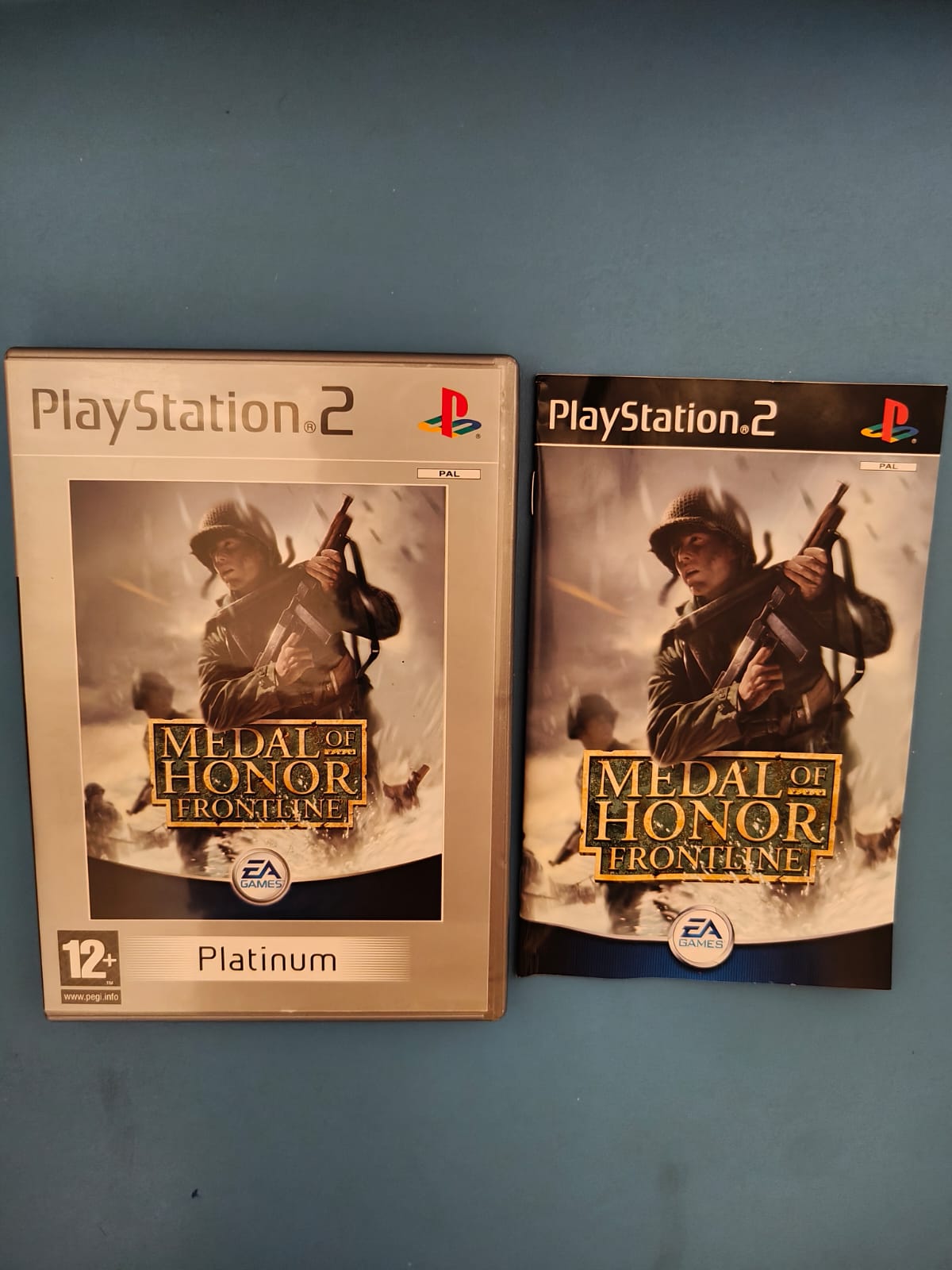 Medal of Honor Frontline Platinum PlayStation 2 completo PAL ESP - Estado cuidado