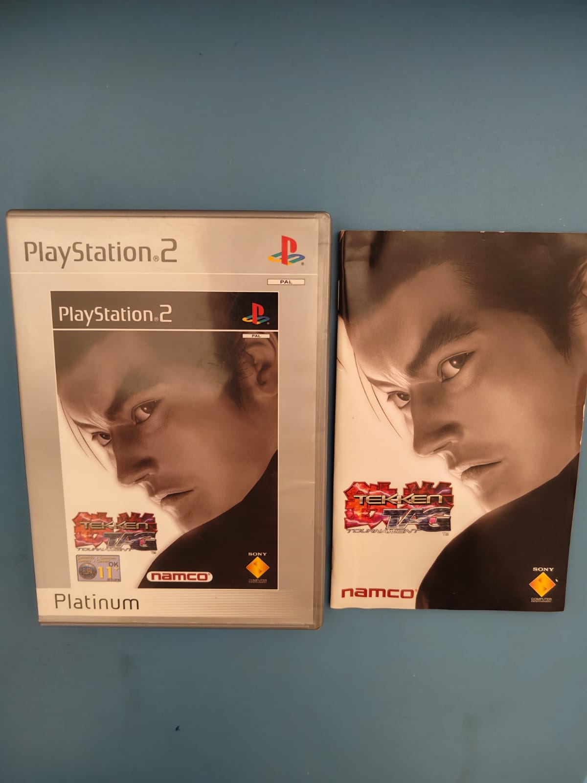 Tekken Tag Tournament PLATINO PlayStation 2 completo PAL ESP - Estado cuidado
