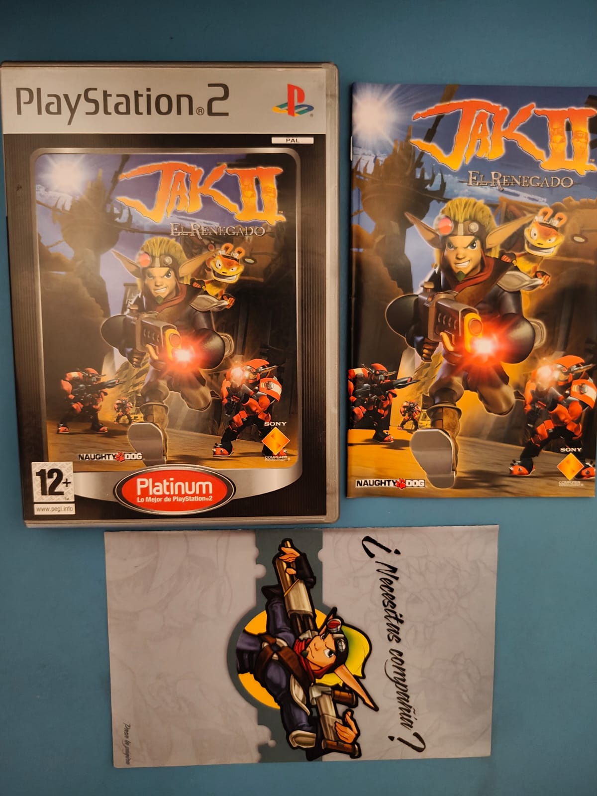 Jak II: El Renegado PlayStation 2 completo PAL ESP - Estado excelente