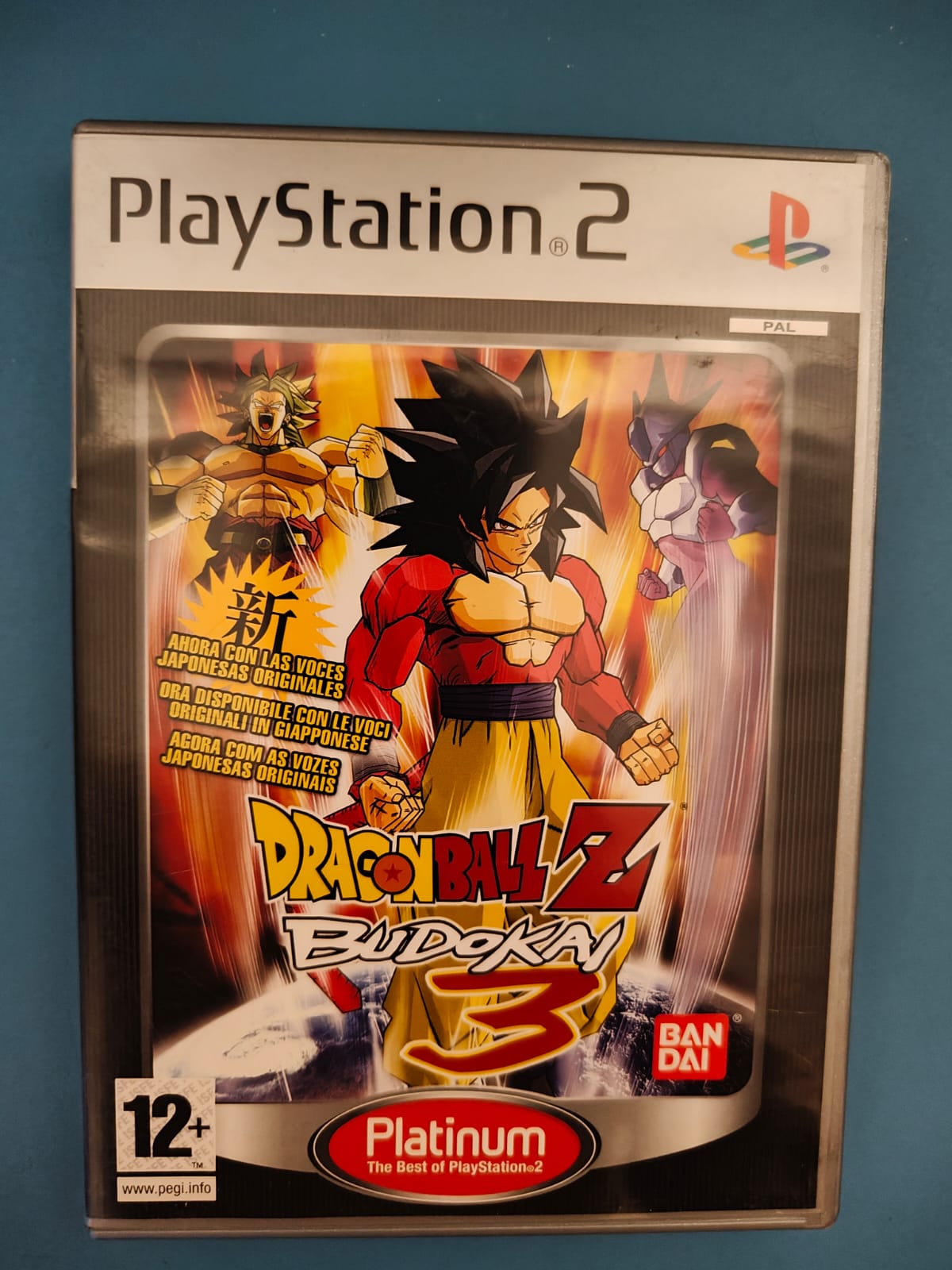 Dragon Ball Z Budokai 3 Platinum PlayStation 2 completo PAL ESP - Estado excelente