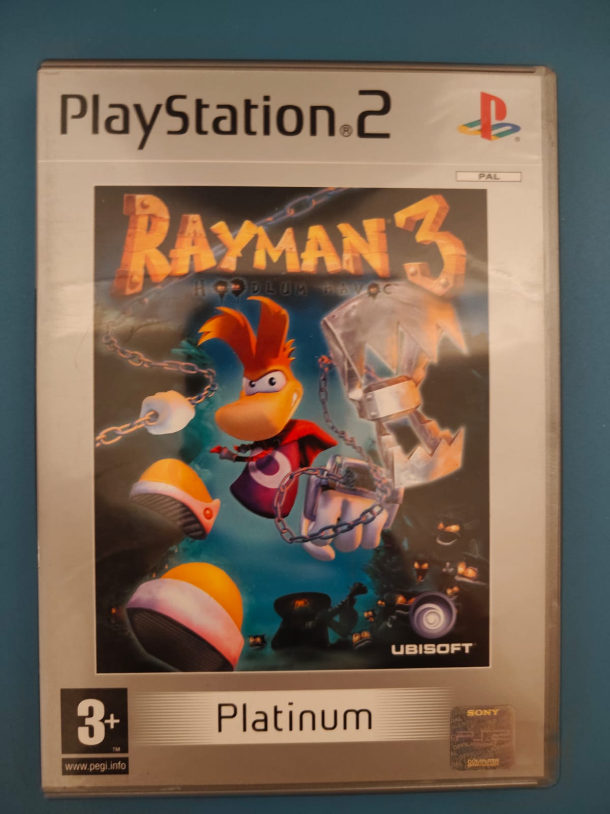 Rayman 3: Hoodlum Havoc Platinum PlayStation 2 completo PAL ESP - Estado cuidado