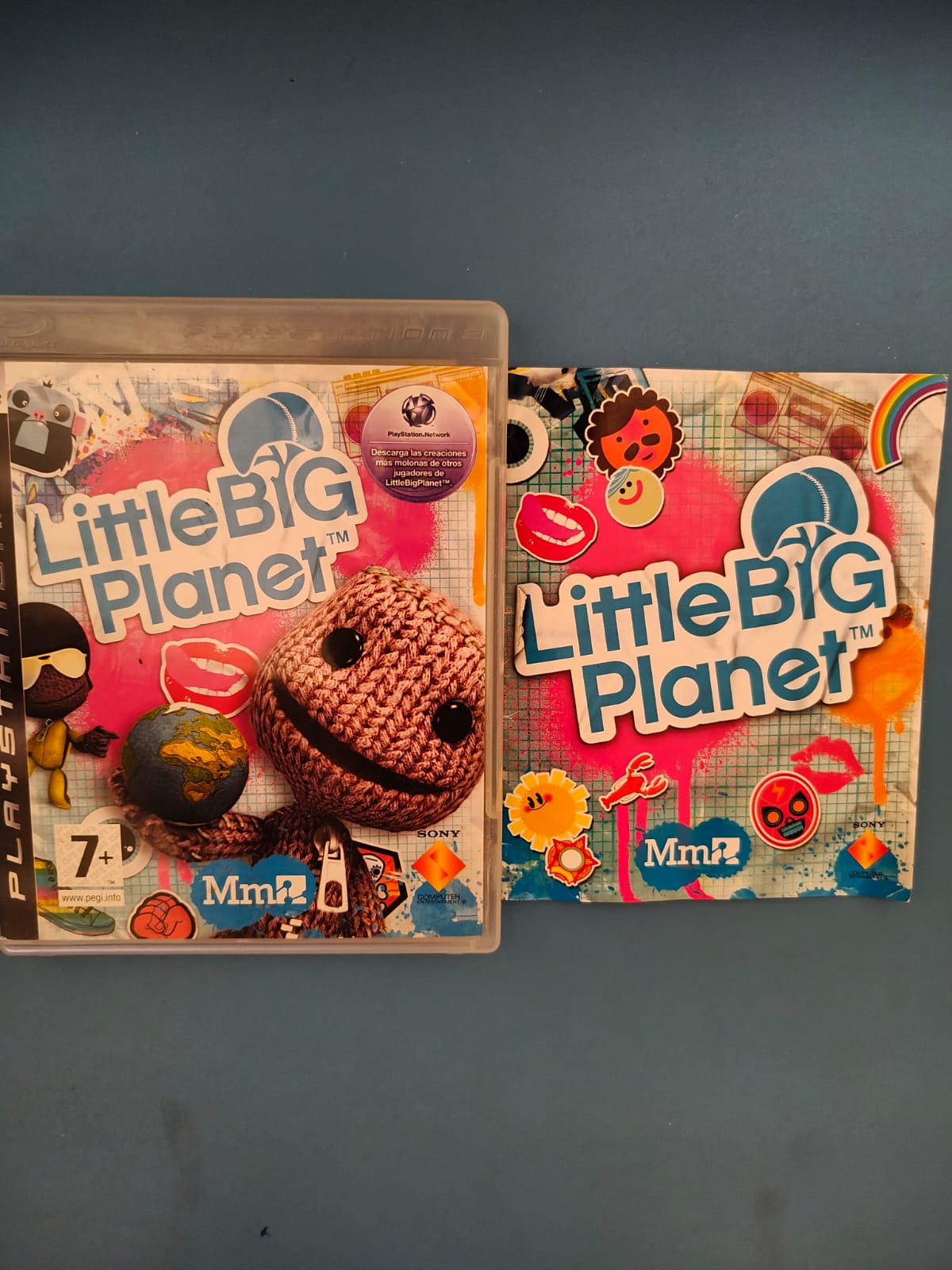 LittleBigPlanet PlayStation 3 completo PAL ESP - Estado CUIDADO