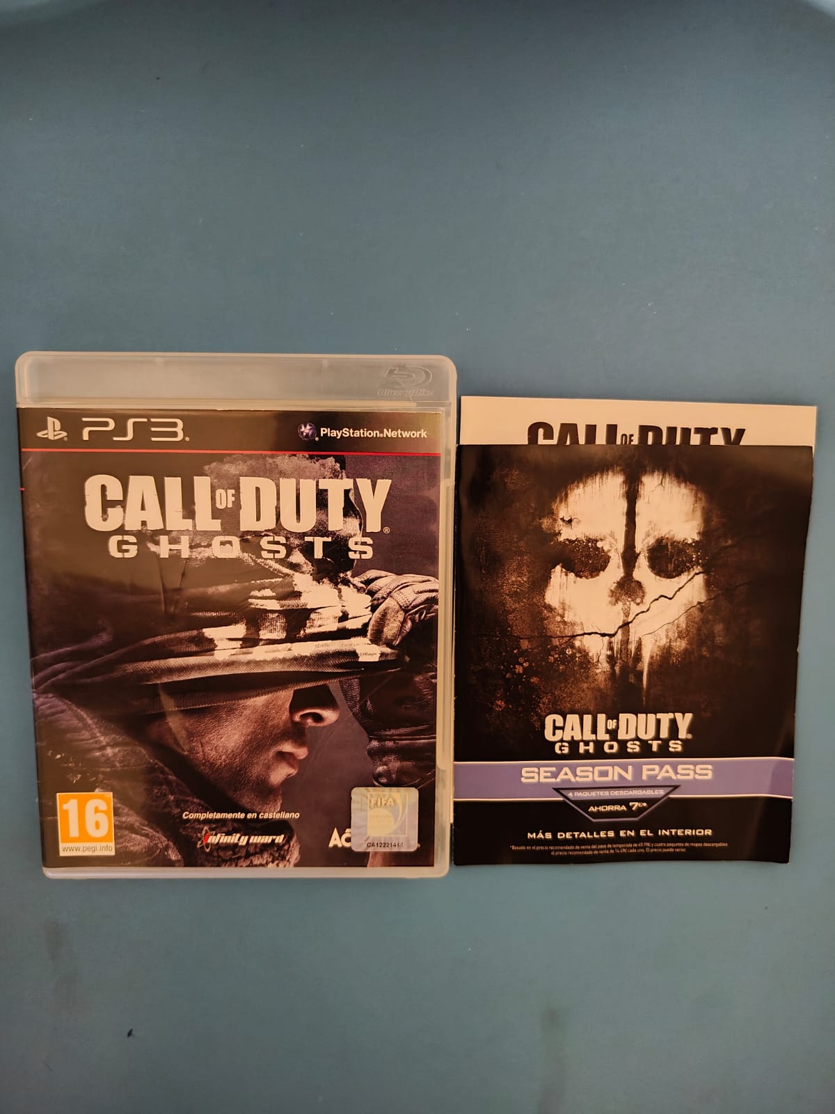 Call of Duty: Ghosts PlayStation 3 completo PAL ESP - Estado cuidado