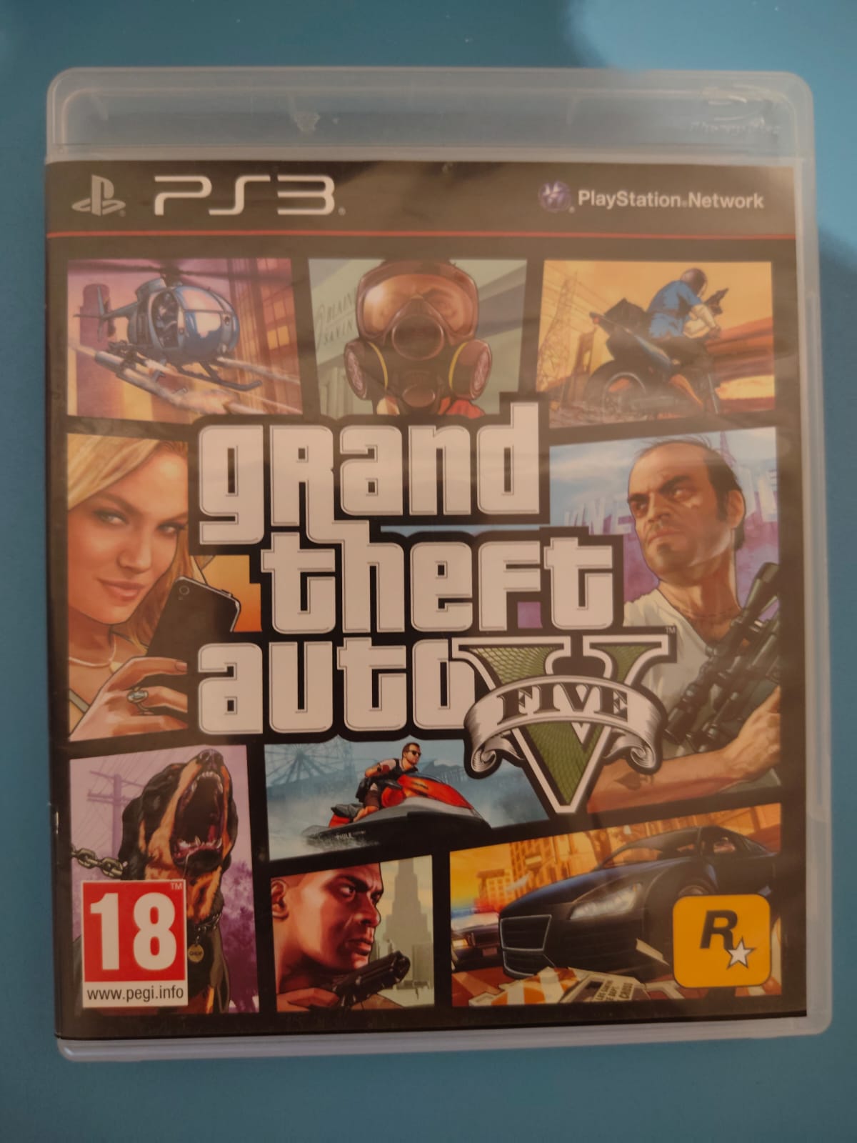 Grand Theft Auto V PlayStation 3 completo PAL ESP - Estado excelente