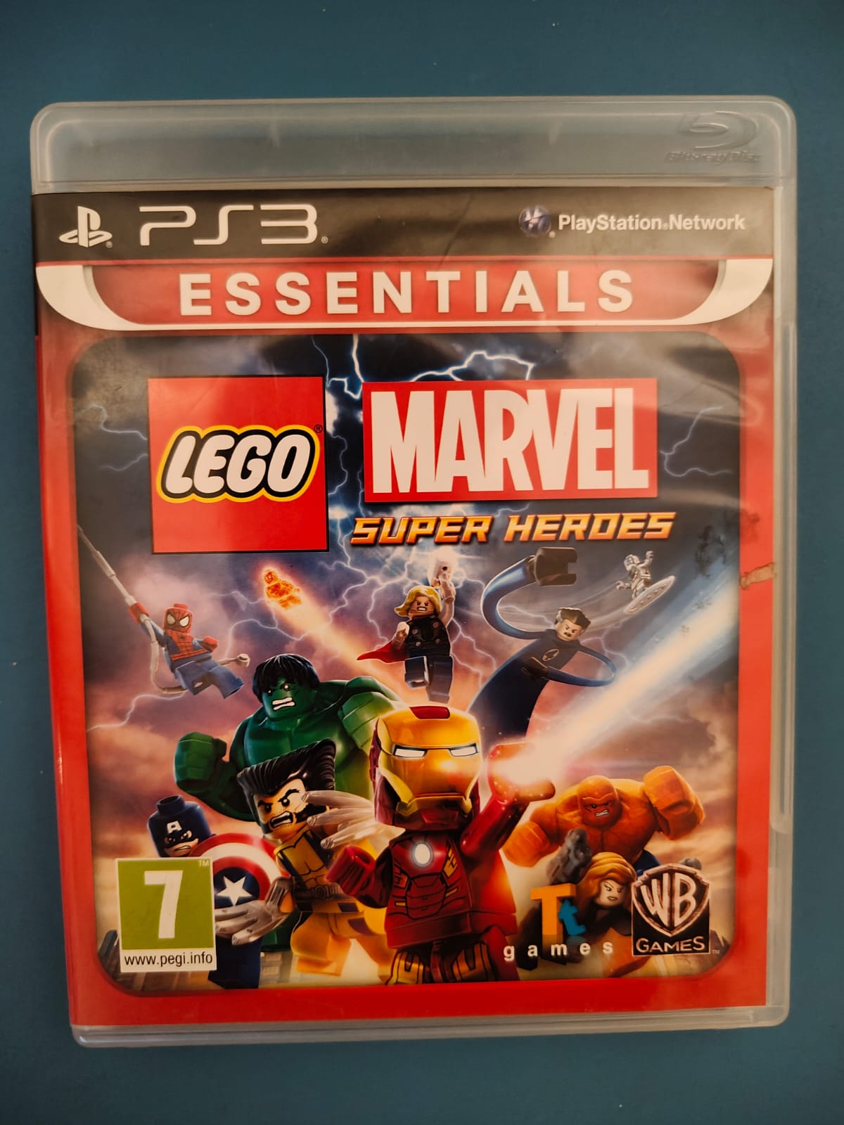 LEGO Marvel Super Heroes Essentials PlayStation 3 completo PAL ESP - Estado cuidado