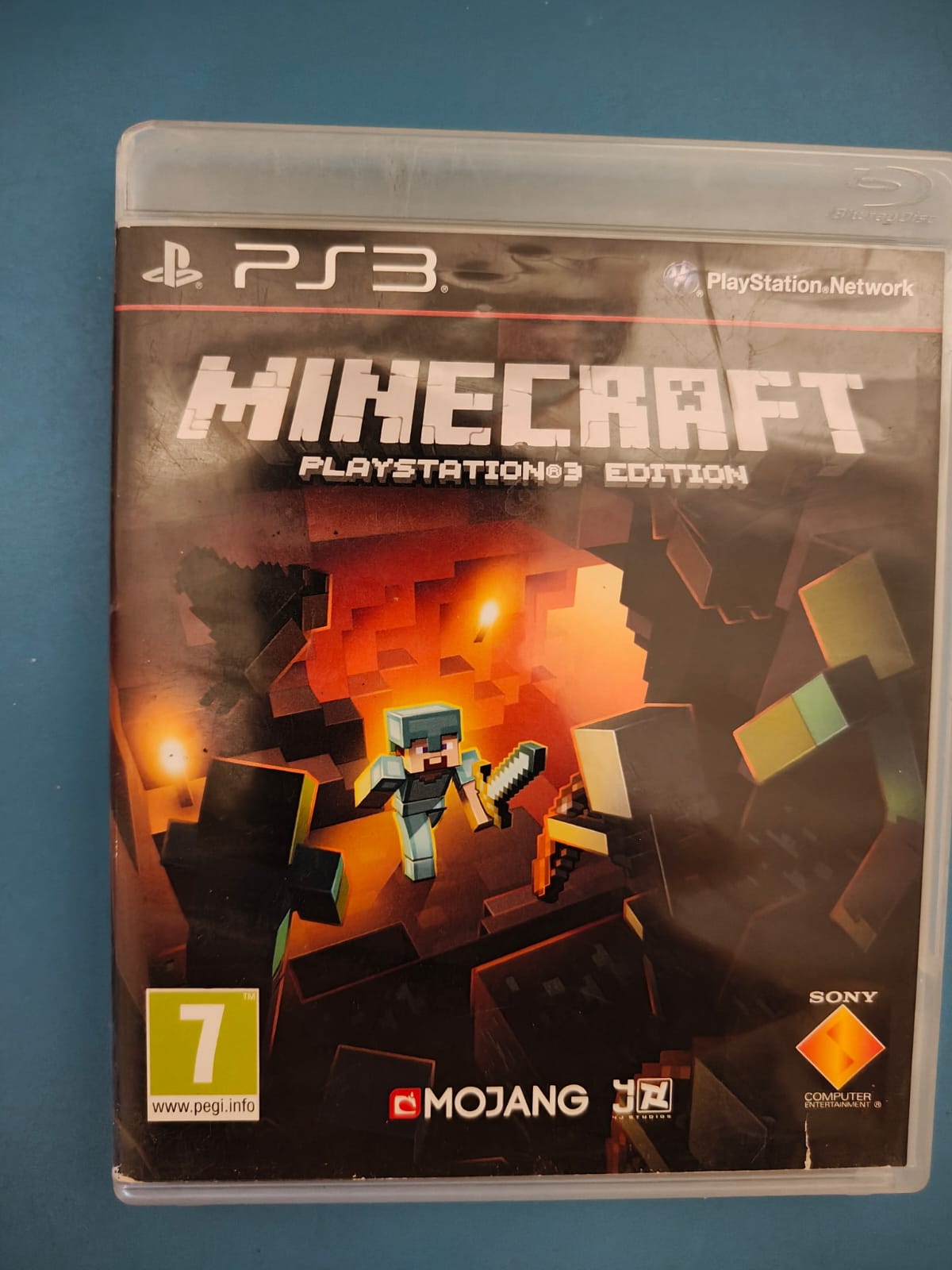 Minecraft PlayStation 3 Edition completo PAL ESP - Estado básico