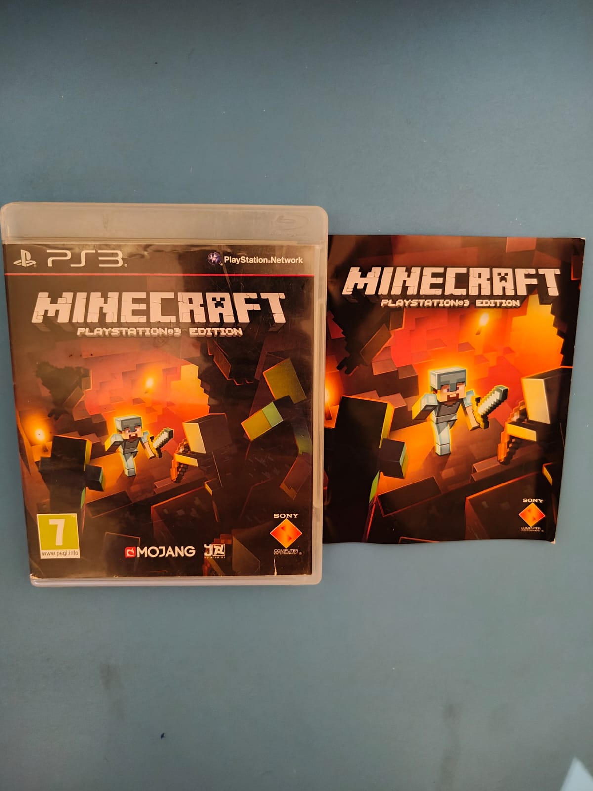 Minecraft PlayStation 3 Edition completo PAL ESP - Estado básico