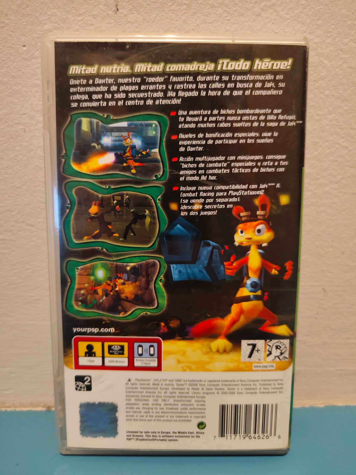 Daxter PlayStation Portable completo PAL ESP - Estado excelente