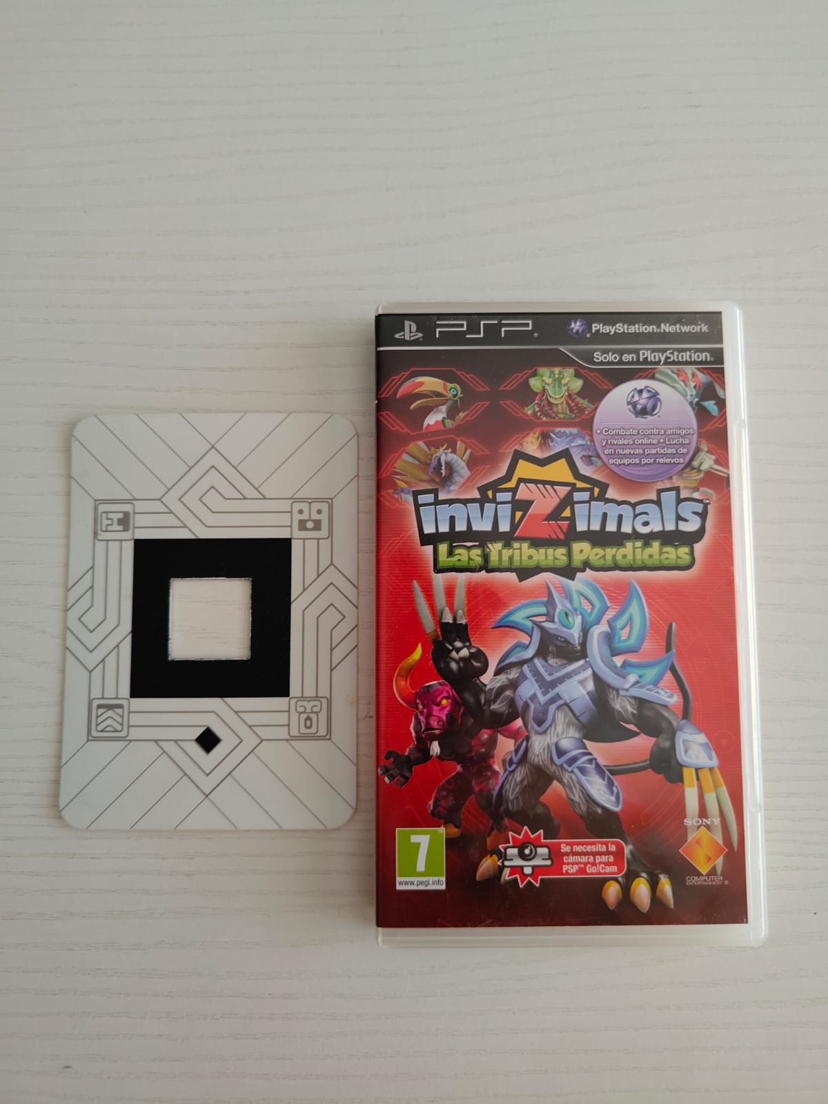 Invizimals: Las Tribus Perdidas PlayStation Portable juego + caja PAL ESP - Estado cuidado