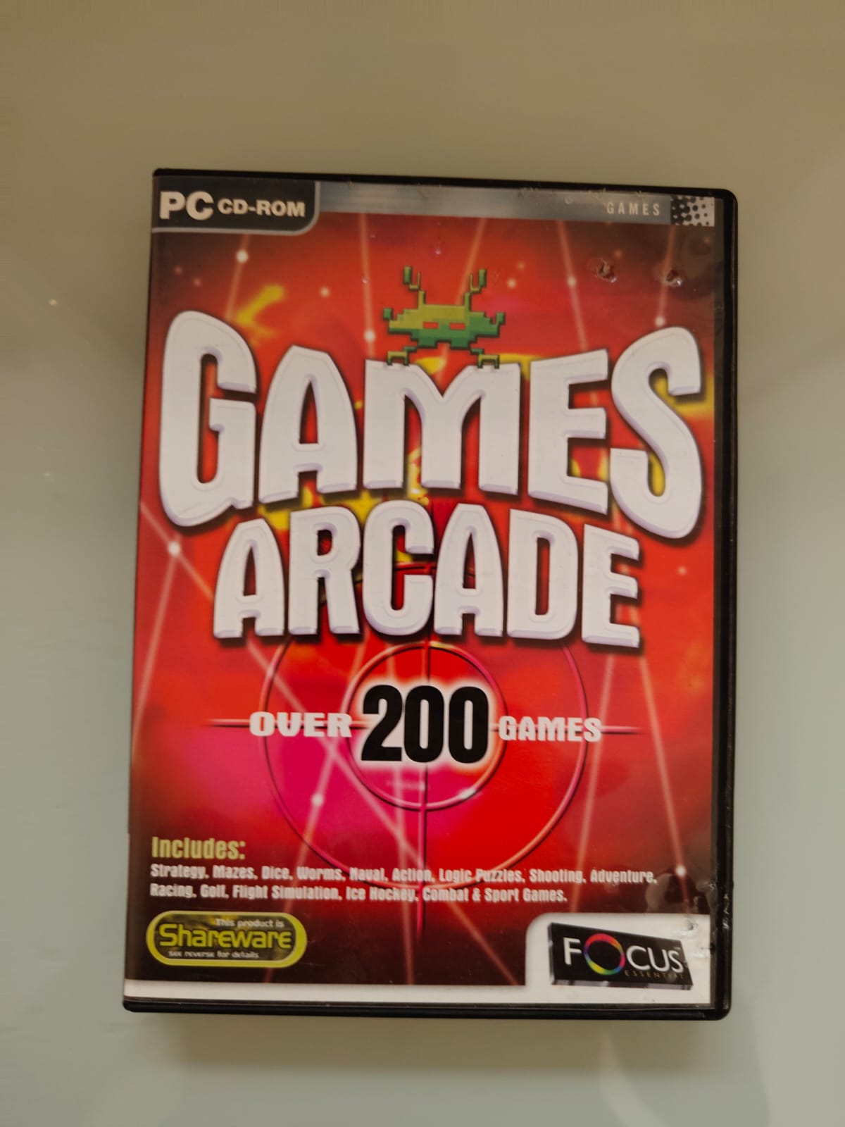 Games Arcade PC juego + caja versión UK - Estado básico