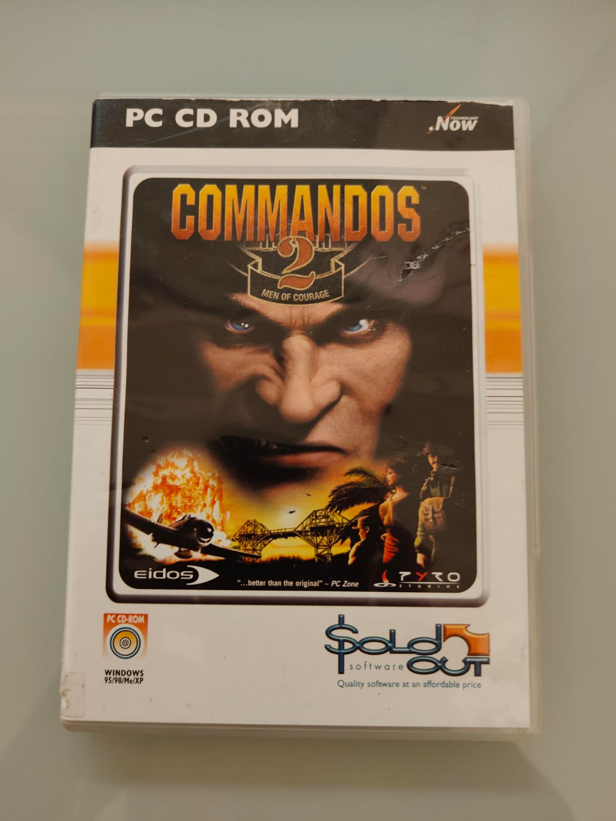 Commandos 2: Men of Courage Sold Out PC juego + caja versión UK - Estado básico