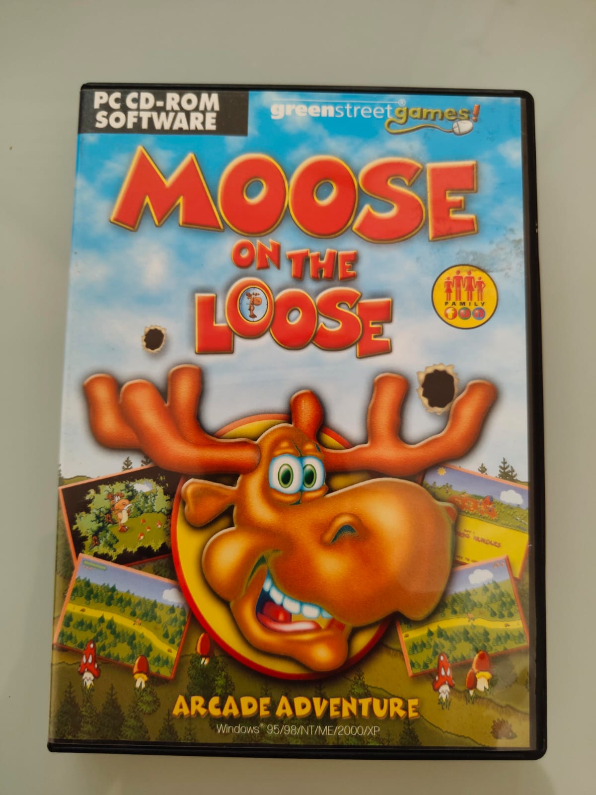 Moose on the Loose PC juego + caja versión UK - Estado cuidado