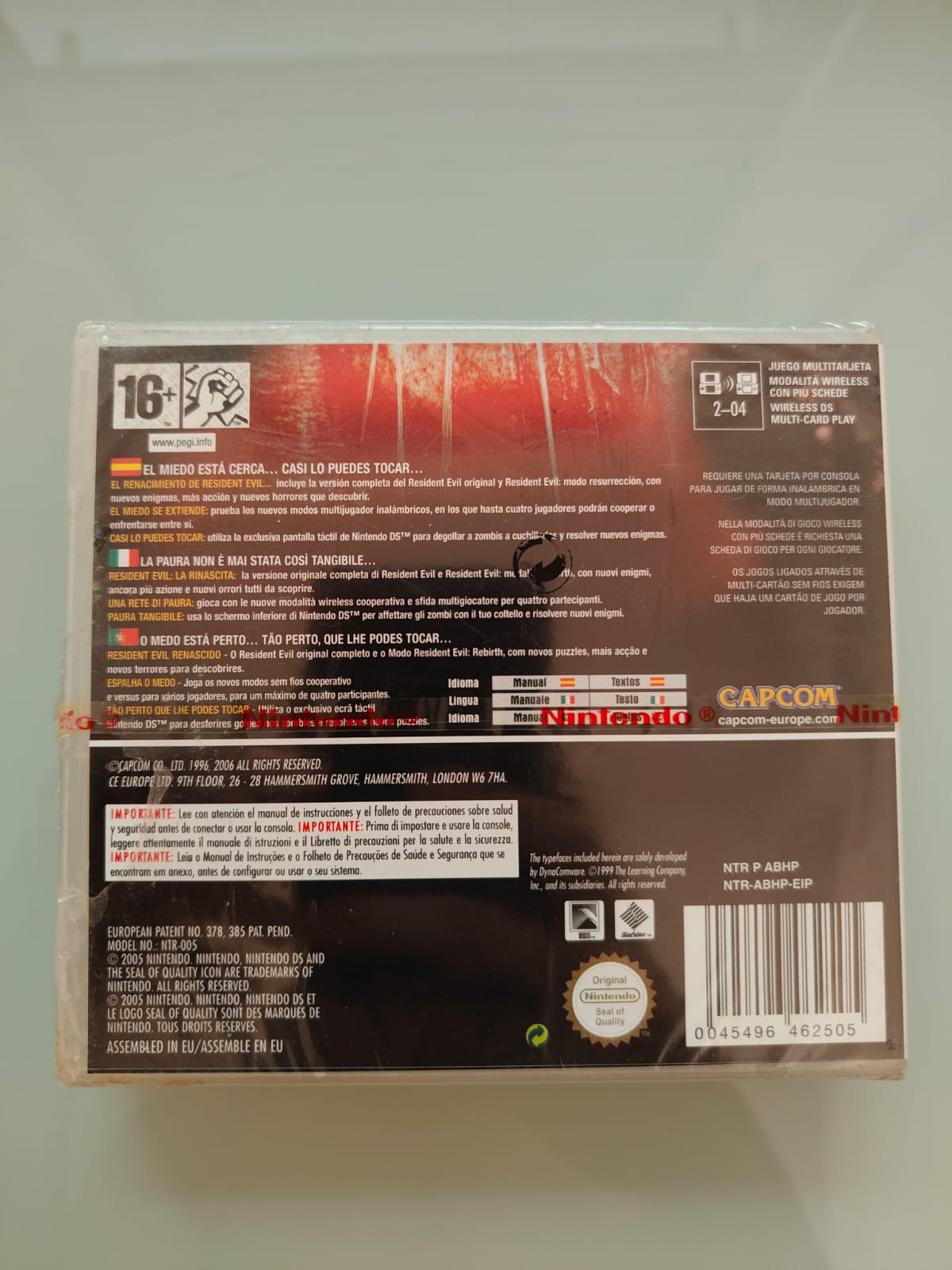 Resident Evil: Deadly Silence [DS] Sellado
