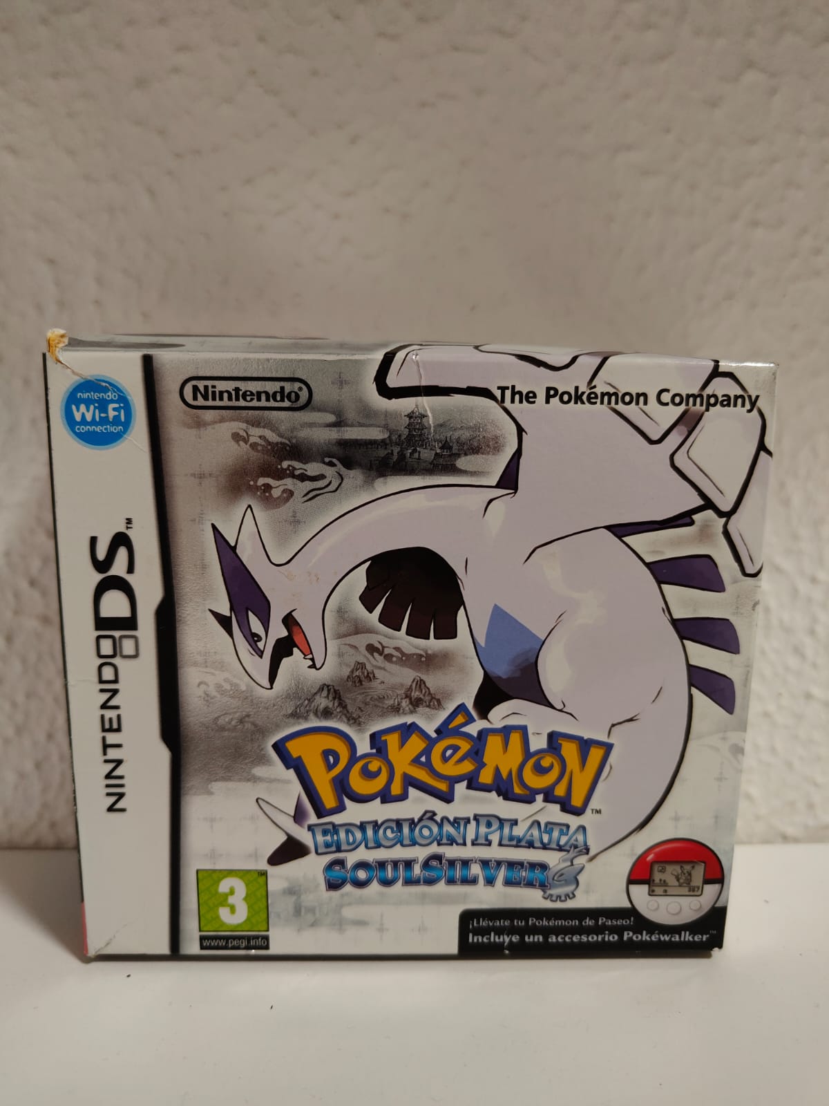 Pokemon Soulsilver Box [DS] Completo + Pokewalker- Estado Cuidado
