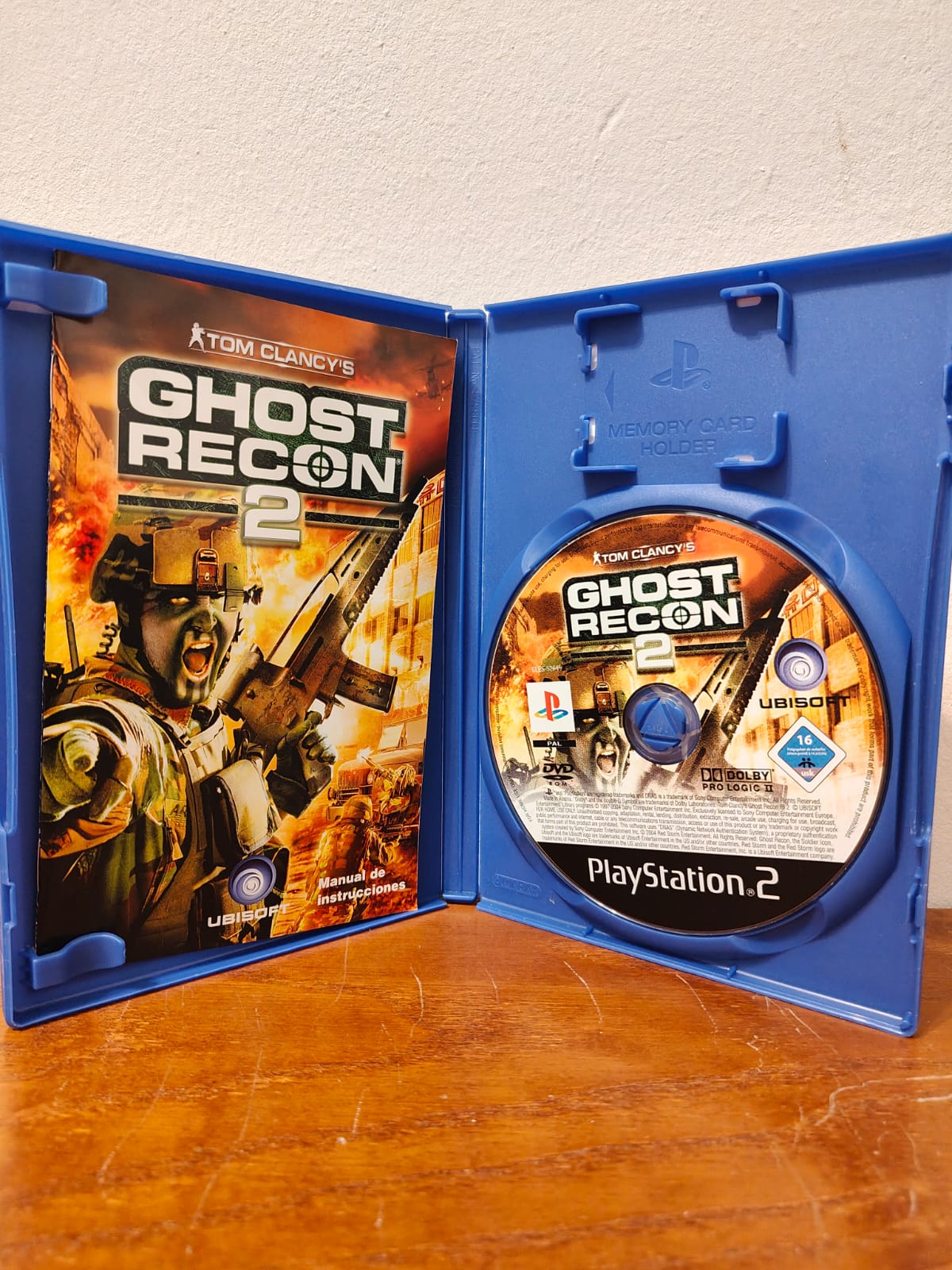 Tom Clancy's Ghost Recon 2 PlayStation 2 completo PAL ESP - Estado cuidado