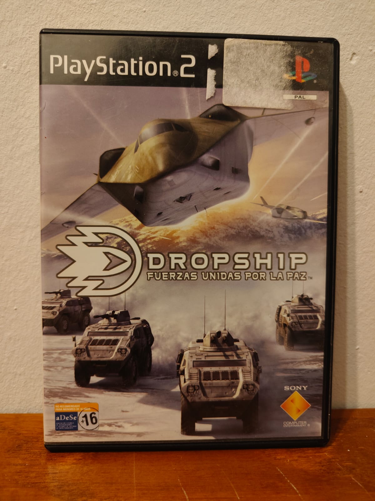 Dropship Fuerzas Unidas por la Paz PlayStation 2 completo PAL ESP - Estado cuidado
