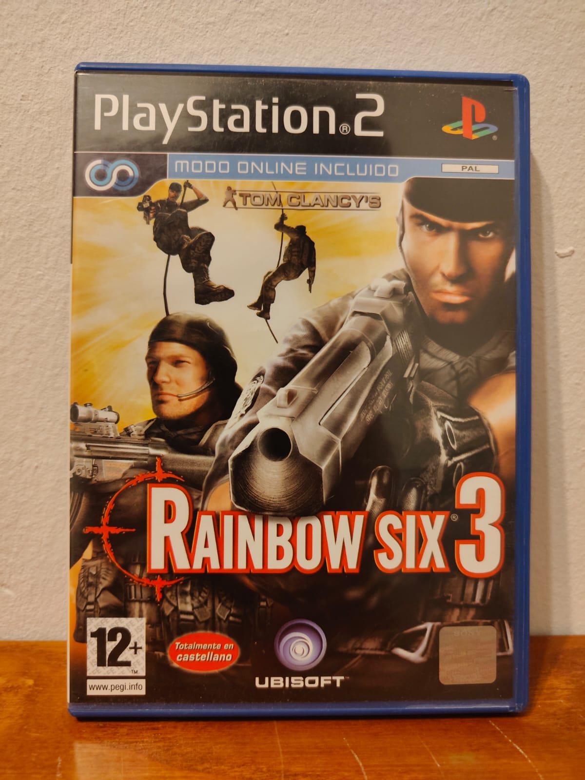 Tom Clancy's Rainbow Six 3 PlayStation 2 juego + caja PAL ESP - Estado cuidado