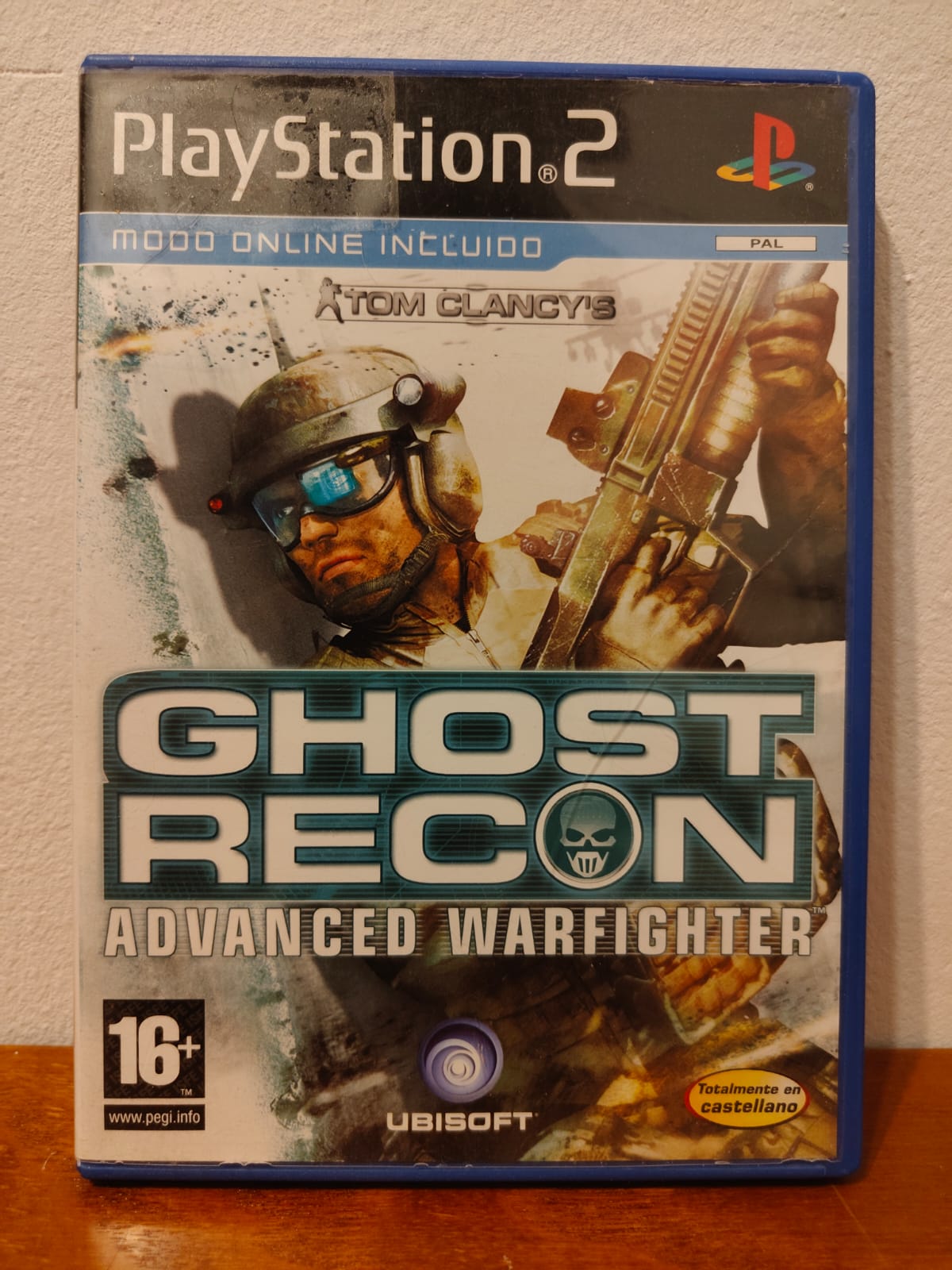 Tom Clancy's Ghost Recon Advanced Warfighter PlayStation 2 completo PAL ESP - Estado cuidado