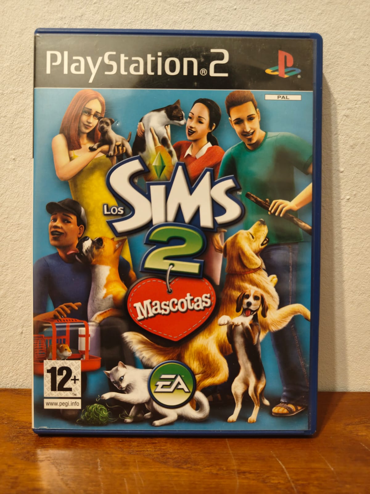 Los Sims 2 Mascotas PlayStation 2 completo PAL ESP - Estado cuidado