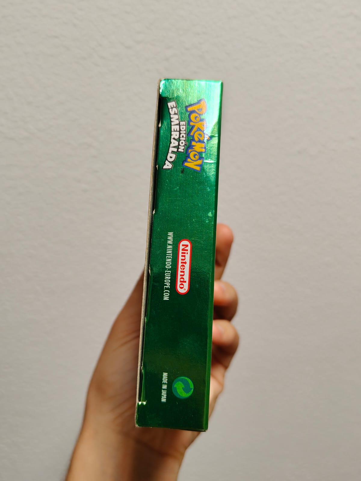 Pokémon Esmeralda GBA PAL ESP Completo - ESTADO COLECCIONISTA