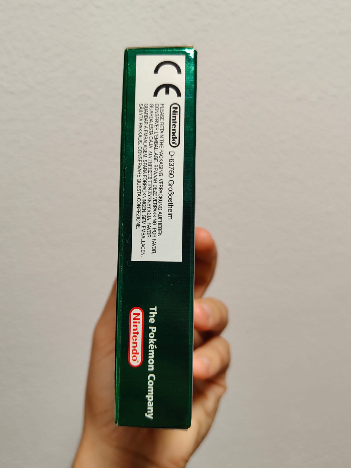 Pokémon Esmeralda GBA PAL ESP Completo - ESTADO COLECCIONISTA