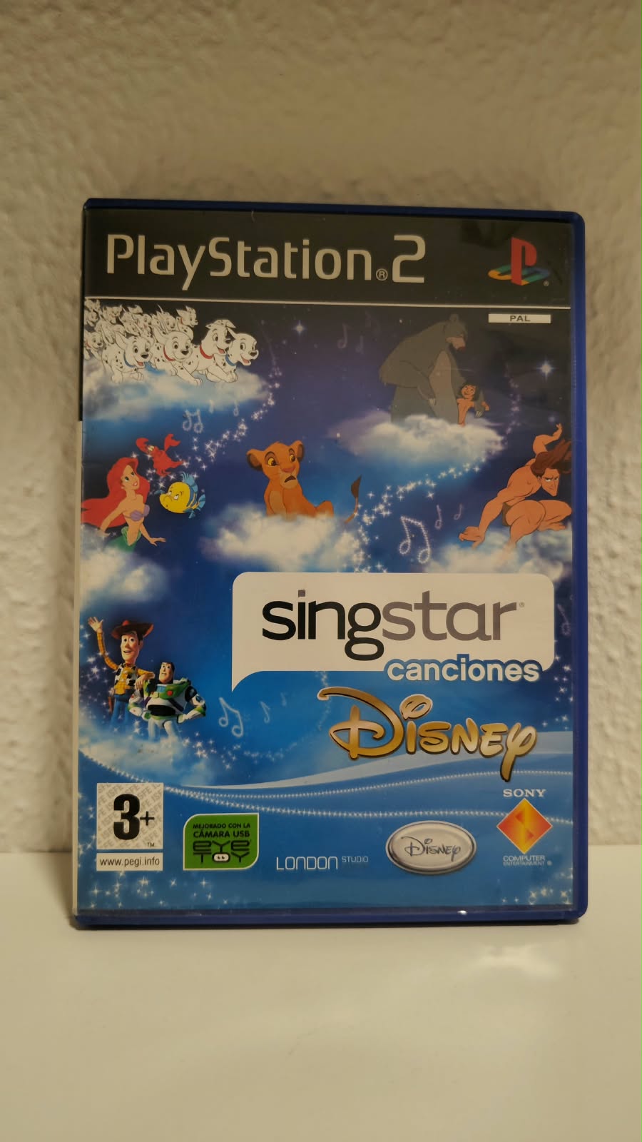 SingStar Canciones Disney PlayStation 2 completo PAL ESP - Estado cuidado