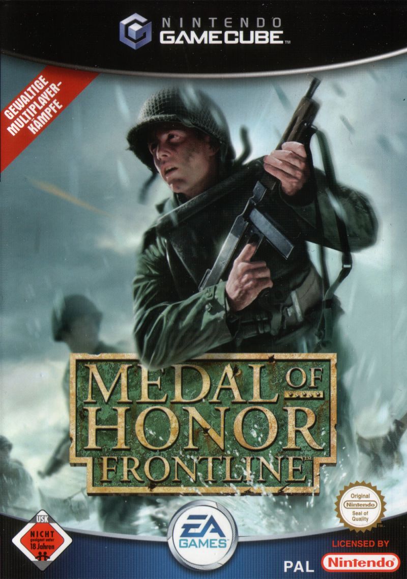 Medal of Honor: Frontline GameCube juego + caja PAL ESP - Estado excelente