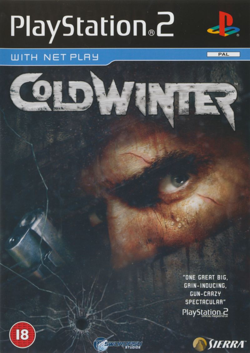 Cold Winter [PlayStation 2] Juego (NO FUNCIONA)+caja - Estado cuidado