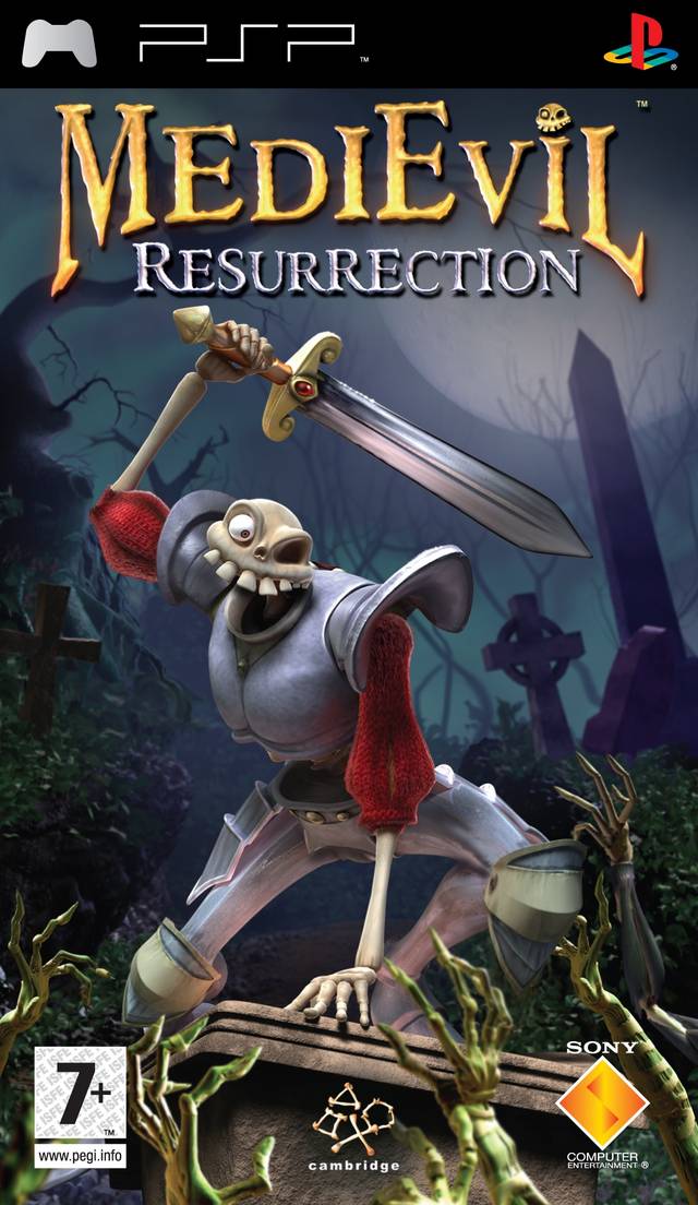 MediEvil Resurrection PlayStation Portable completo PAL IT - Estado cuidado