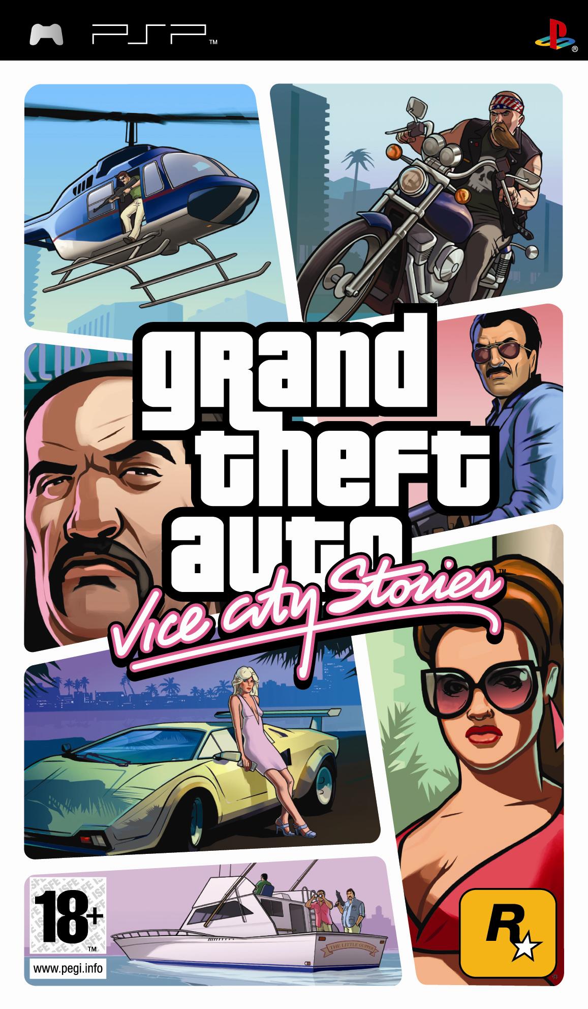 Grand Theft Auto Vice City Stories PlayStation Portable completo PAL EUR - Estado excelente