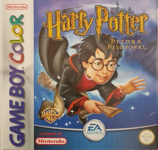Harry Potter Y La Piedra Filosofal [GBA] Completo sin cartón interior - Estado Coleccionista