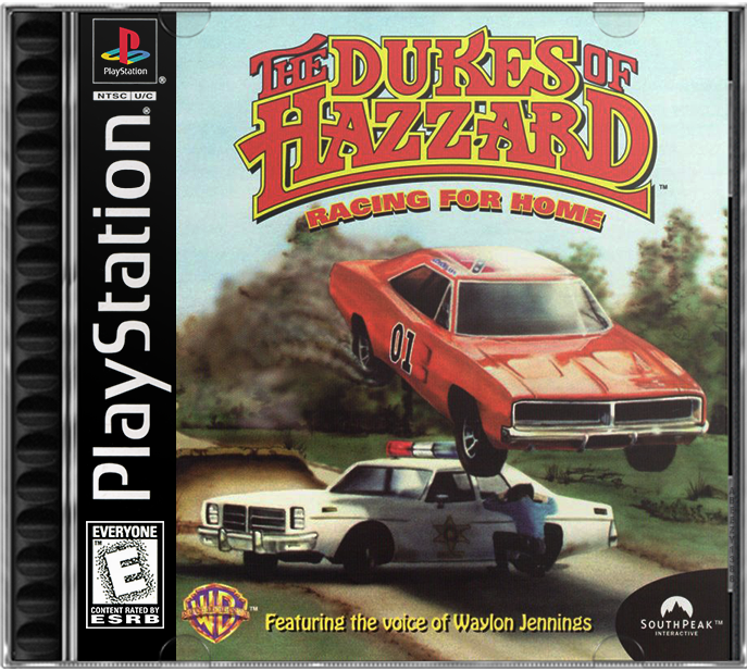 The Dukes of Hazzard: Racing for Home PlayStation 1 solo CD NTSC-U/C - Estado básico