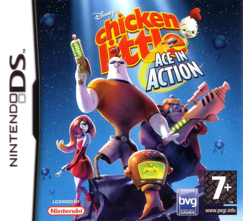 Chicken Little As en Acción Nintendo DS completo PAL ESP - Estado cuidado