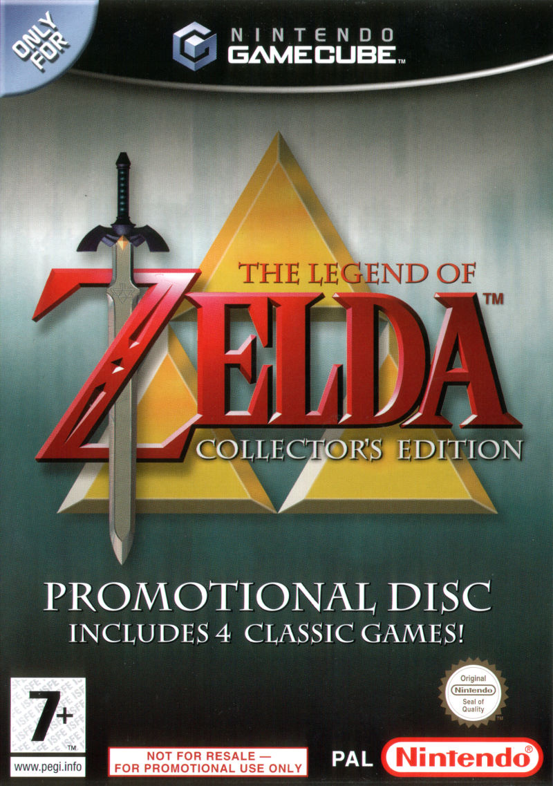 The Legend of Zelda: Collector’s Edition GameCube completo PAL ESP - Estado excelente
