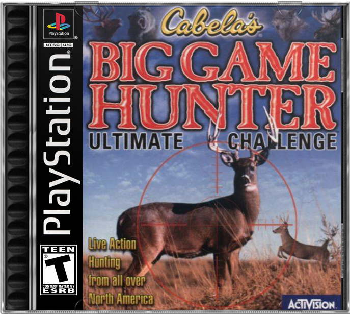 Big Game Hunter: Ultimate Challenge PlayStation 1 solo CD NTSC-U/C - Estado basico