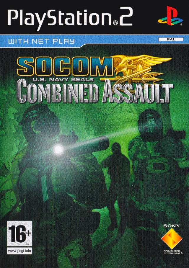 SOCOM II U.S. Navy SEALS PlayStation 2 completo PAL ESP - Estado básico