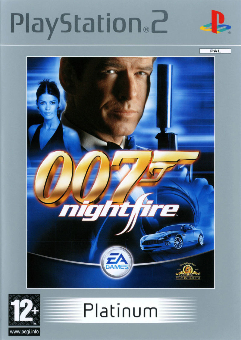 007 NightFire Platino [PlayStation 2] Juego + Caja - Estado cuidado