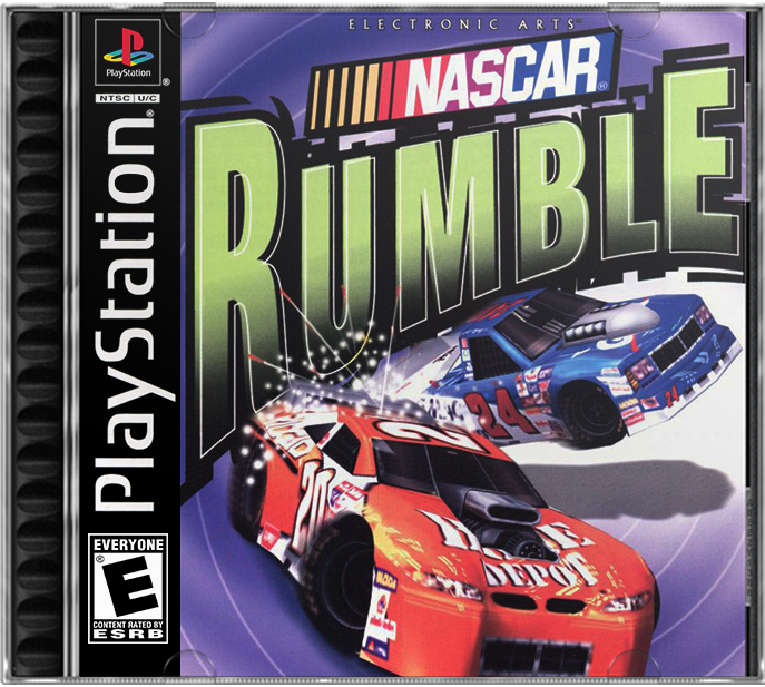 NASCAR Rumble PlayStation 1 solo CD NTSC-U/C - Estado básico
