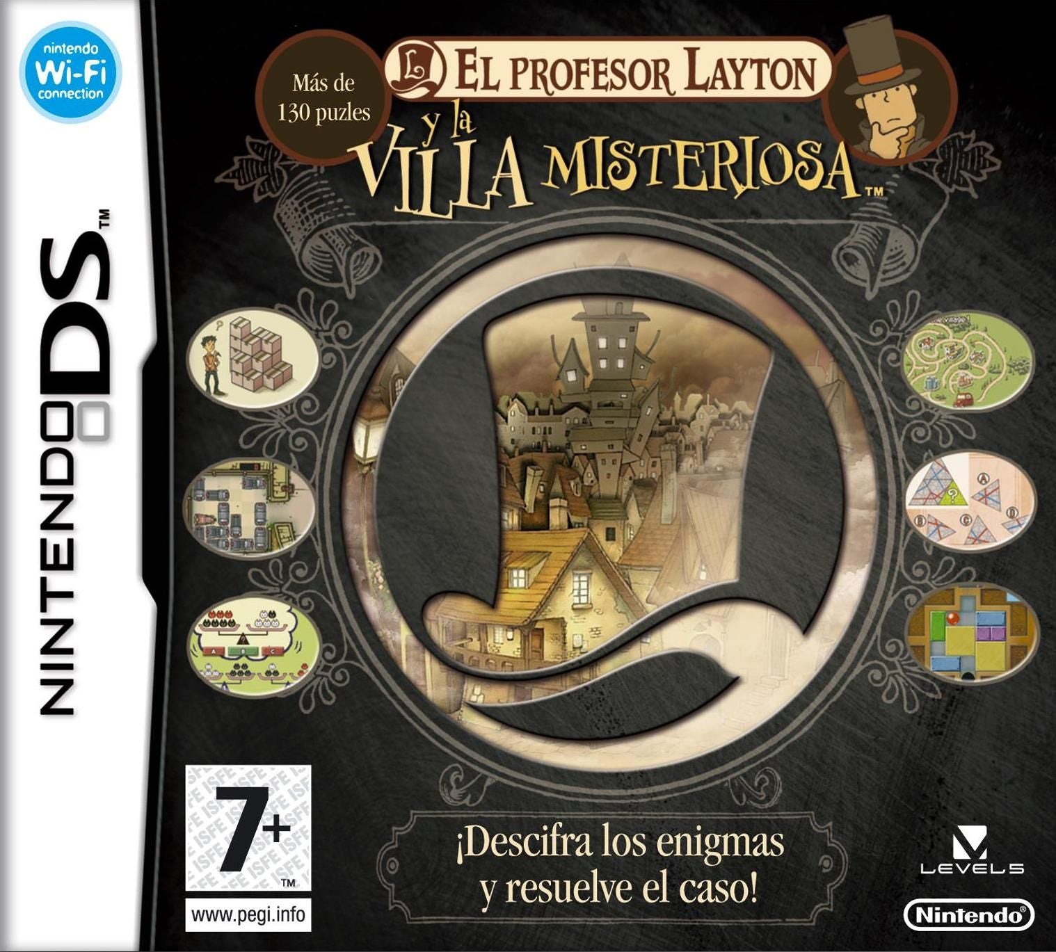 El Profesort Layton y la Villa Misteriosa [DS] Completo - Estado excelente