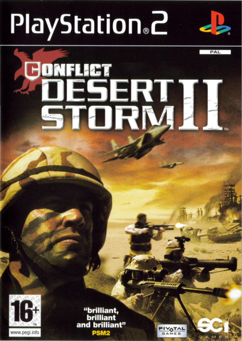 Conflict Desert Storm 2 PlayStation 2 juego + caja PAL ESP - Estado cuidado