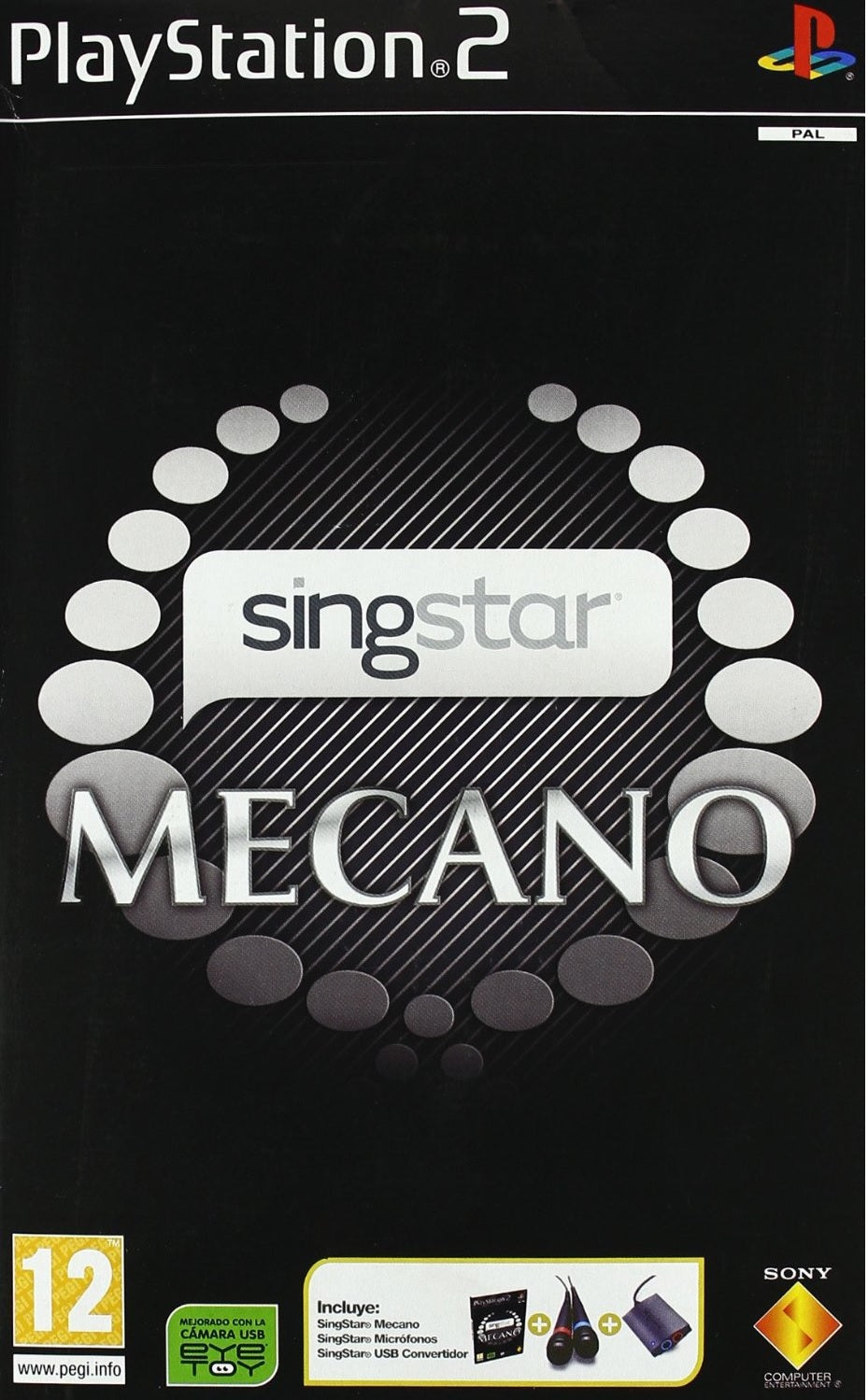 SingStar Mecano PlayStation 2 completo PAL ESP - Estado cuidado