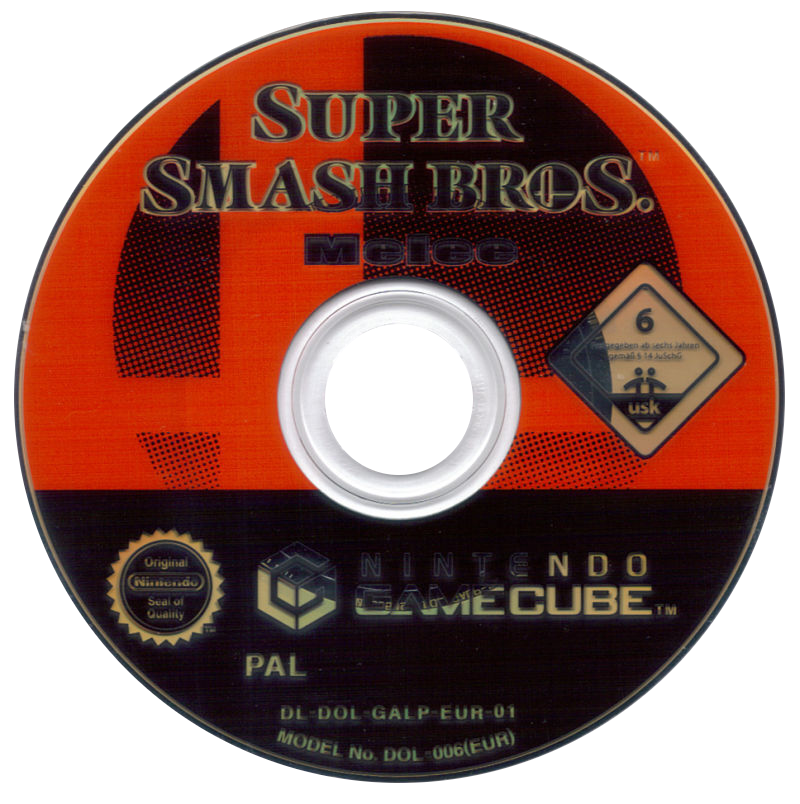 Super Smash Bros. Melee GameCube solo disco PAL ESP