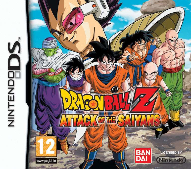 Dragon Ball Z Attack of the Saiyans Nintendo DS completo PAL ESP - Estado excelente