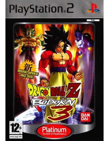 Dragon Ball Z Budokai 3 Platinum PlayStation 2 completo PAL ESP - Estado excelente
